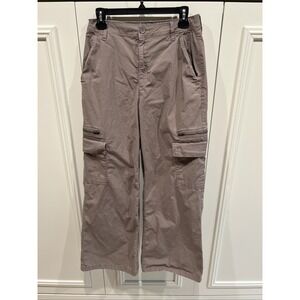 Social Tourist Ultra High Rise Cargo Pants Wide Leg Baggy Boho Grunge Minimalist